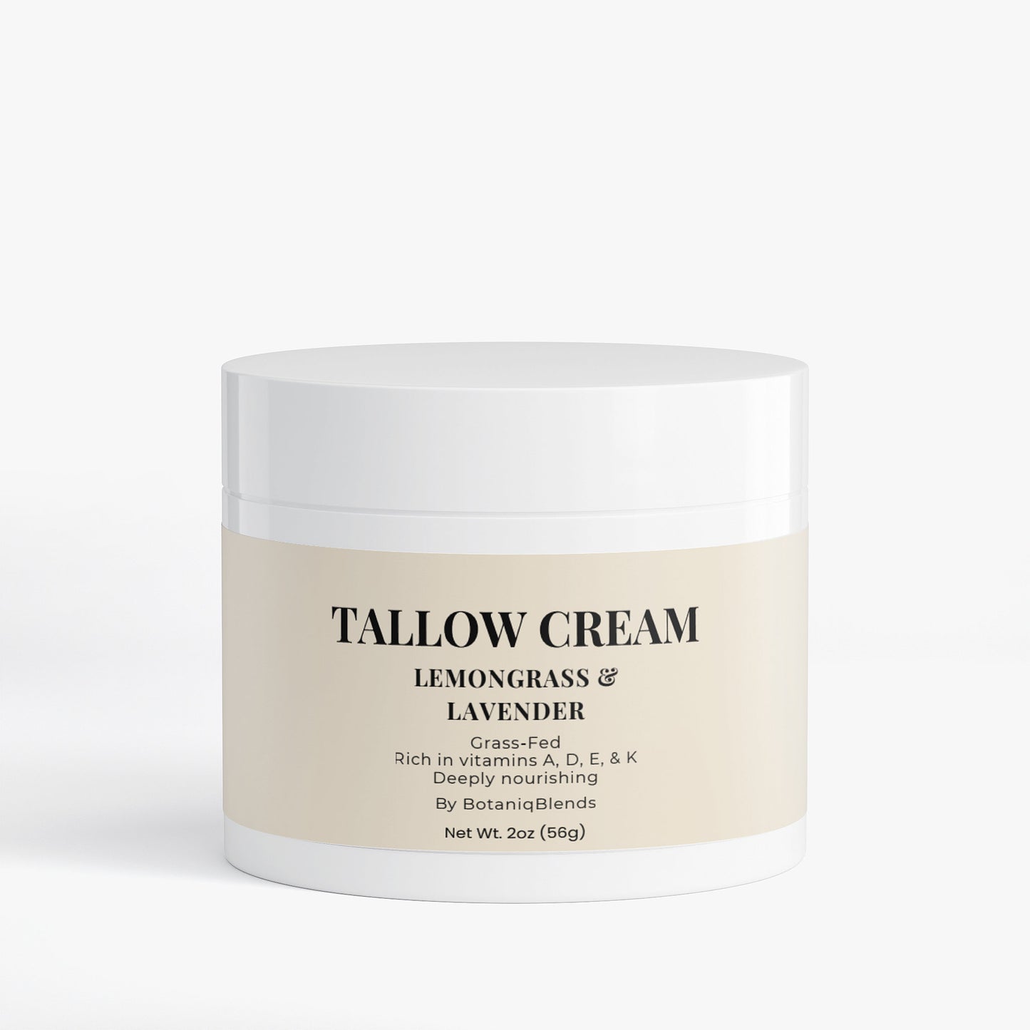 Tallow Cream Lemongrass & Lavender