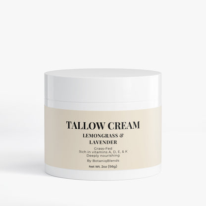 Tallow Cream Lemongrass & Lavender