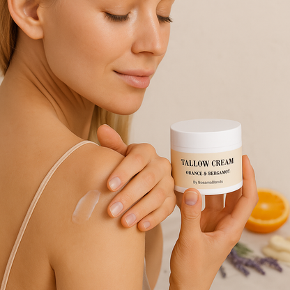 Tallow Cream Orange & Bergamot