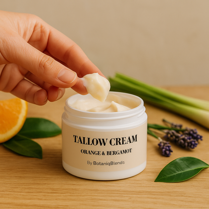 Tallow Cream Orange & Bergamot