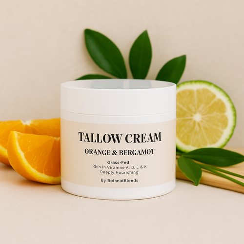 Tallow Cream Orange & Bergamot