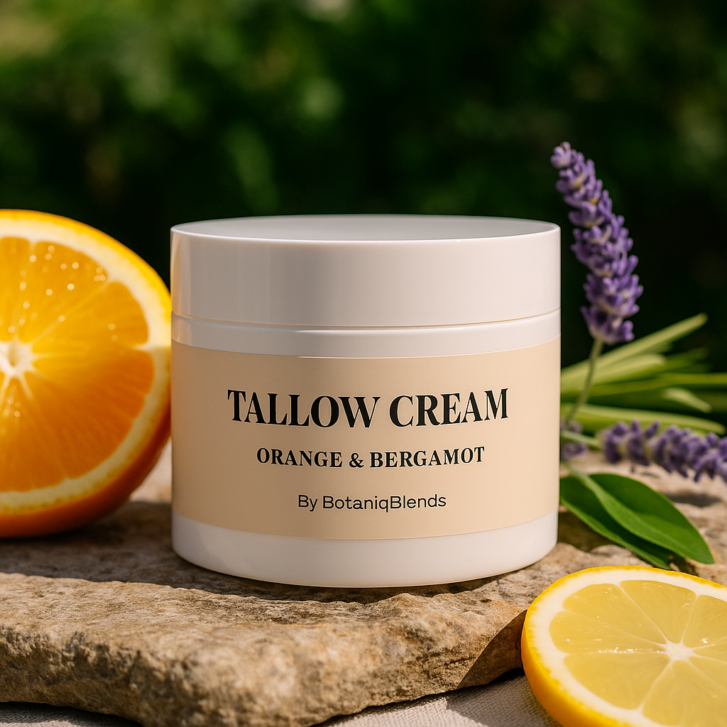 Tallow Cream Orange & Bergamot