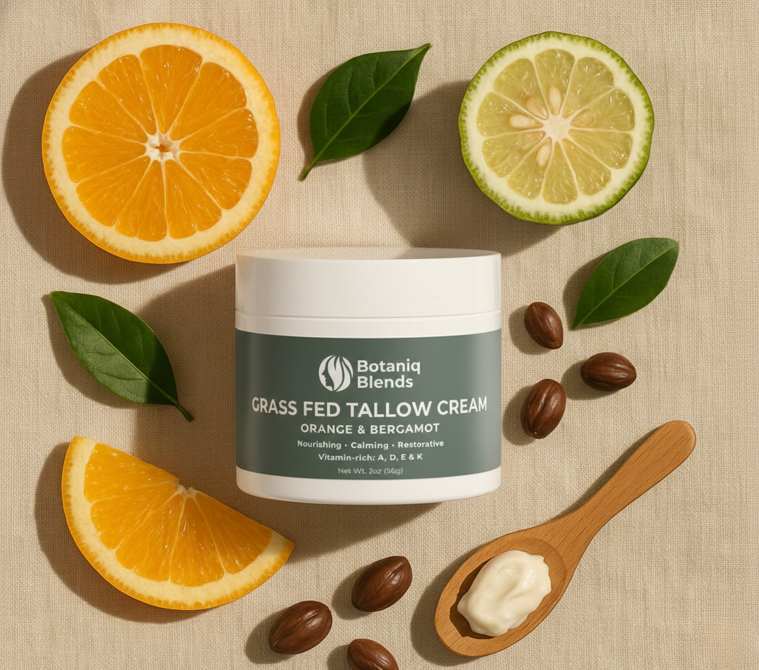Tallow Cream Orange & Bergamot