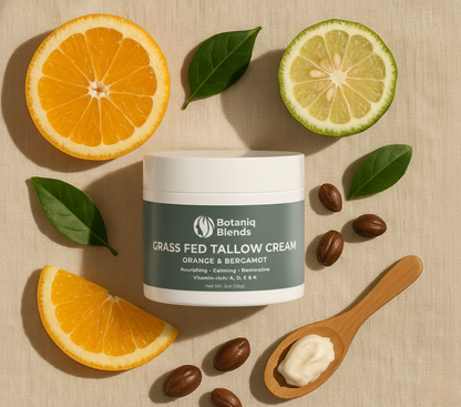 Tallow Cream Orange & Bergamot